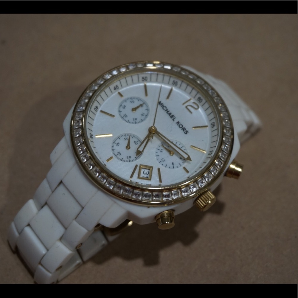 White Michael Kors Watch